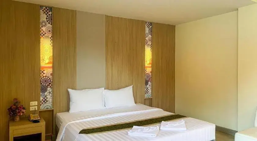 Bed in Bunjongburi Hotel Bed in Bunjongburi Hotel