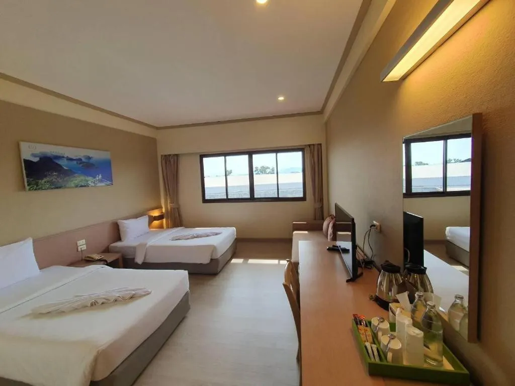 Bed in Bunjongburi Hotel