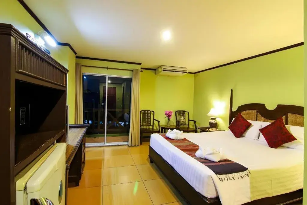 Bed in Phuphaya Resort Pattaya Bed in Phuphaya Resort Pattaya