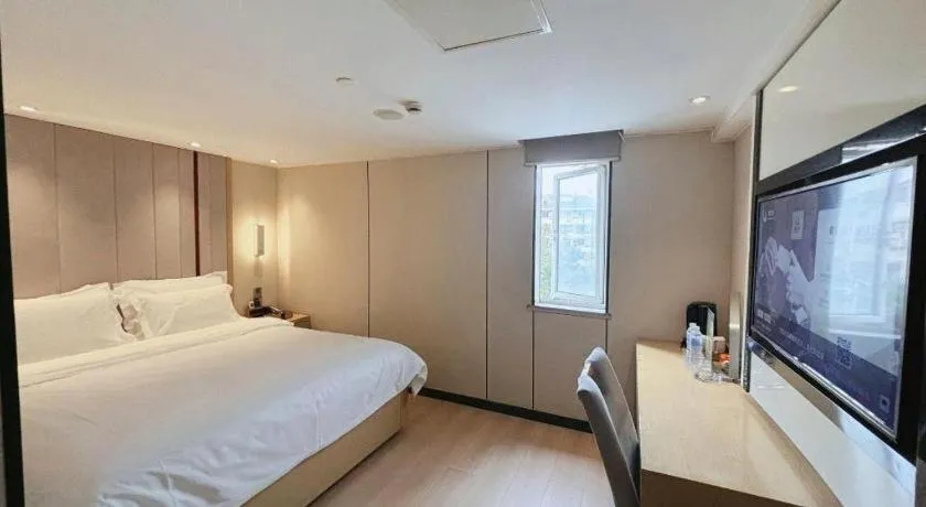 Bed in Lavande Hotel Shanghai Railway Station Branch