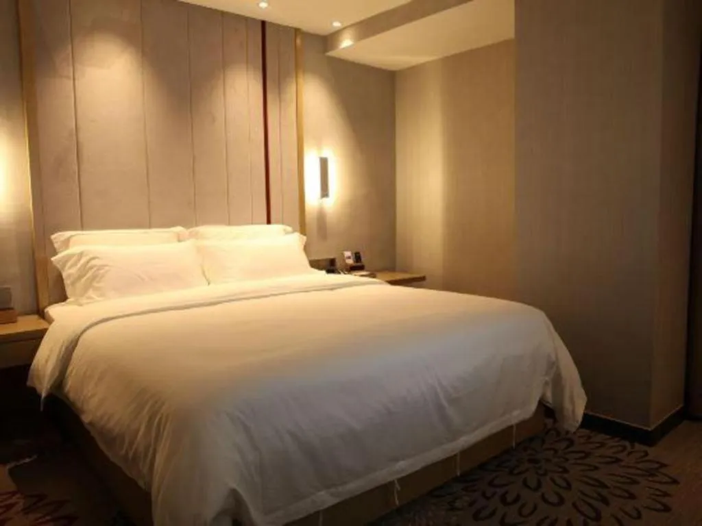 Bed in Lavande Hotel Shanghai Railway Station Branch