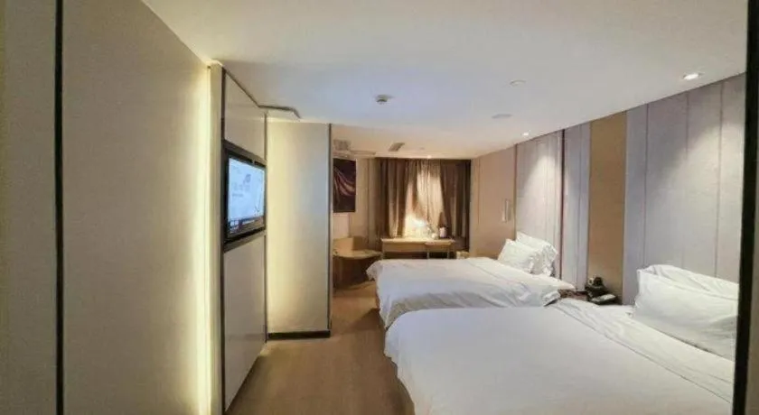 Bed in Lavande Hotel Shanghai Railway Station Branch