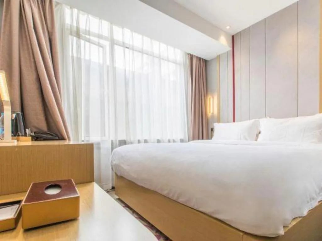 Bed in Lavande Hotel Shanghai Railway Station Branch