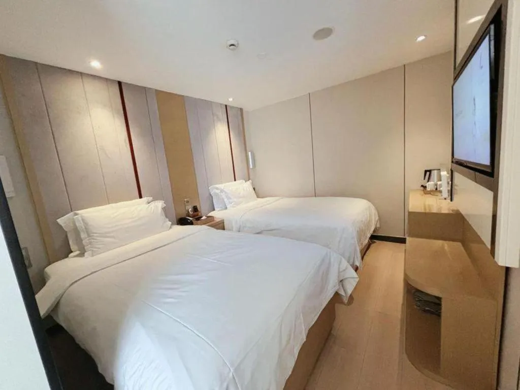 Bed in Lavande Hotel Shanghai Railway Station Branch