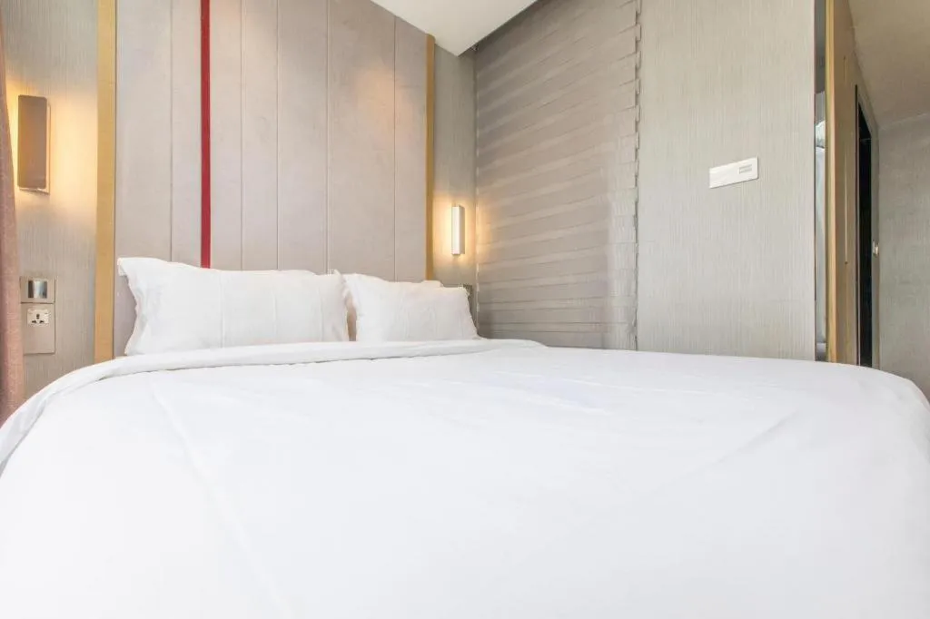 Bed in Lavande Hotel Shanghai Railway Station Branch