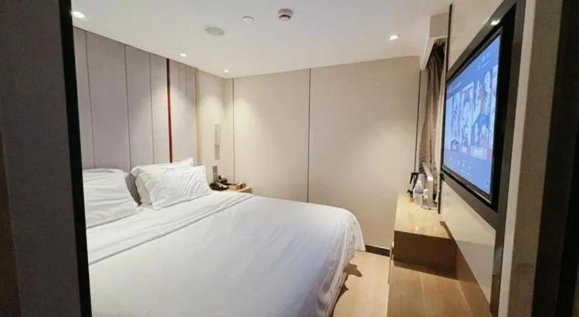 Bed in Lavande Hotel Shanghai Railway Station Branch