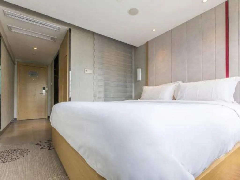 Bed in Lavande Hotel Shanghai Railway Station Branch