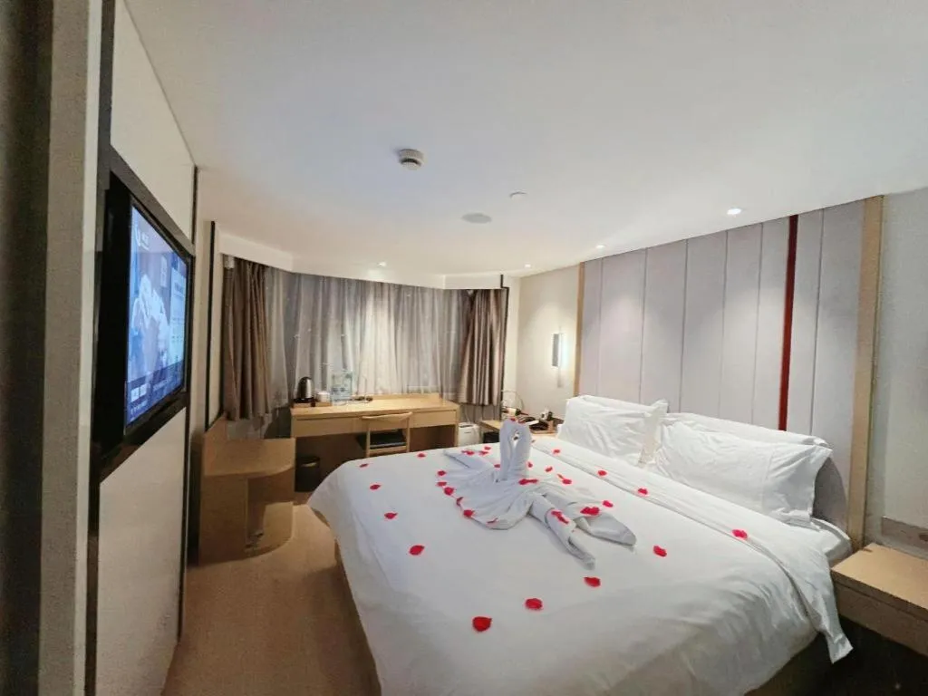 Bed in Lavande Hotel Shanghai Railway Station Branch