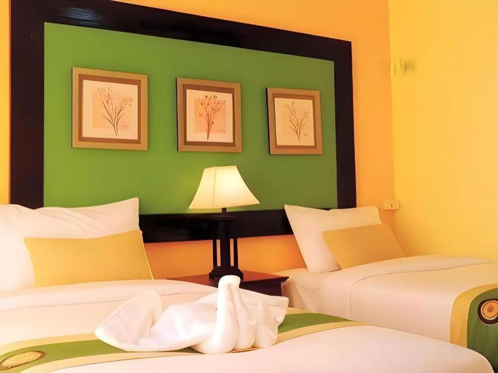 Bed in Ladawan Boutique Hotel