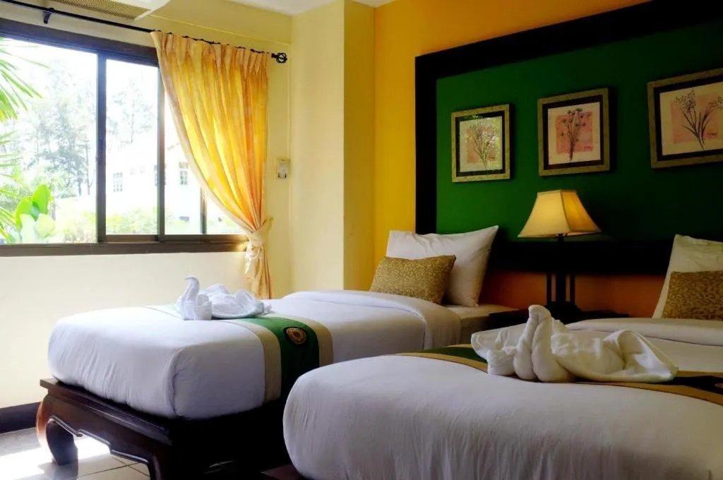 Bed in Ladawan Boutique Hotel