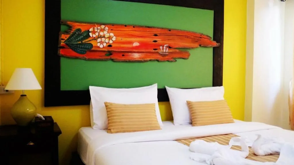 Bed in Ladawan Boutique Hotel