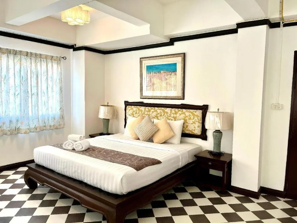 Bed in Ladawan Boutique Hotel