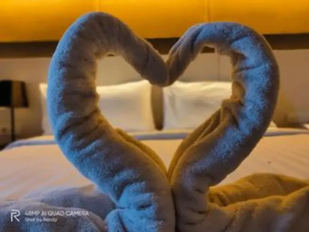 Bed in Hotel Benua Bed in Hotel Benua