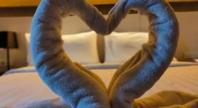 Bed in Hotel Benua Bed in Hotel Benua