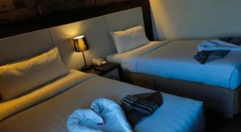 Bed in Hotel Benua Bed in Hotel Benua