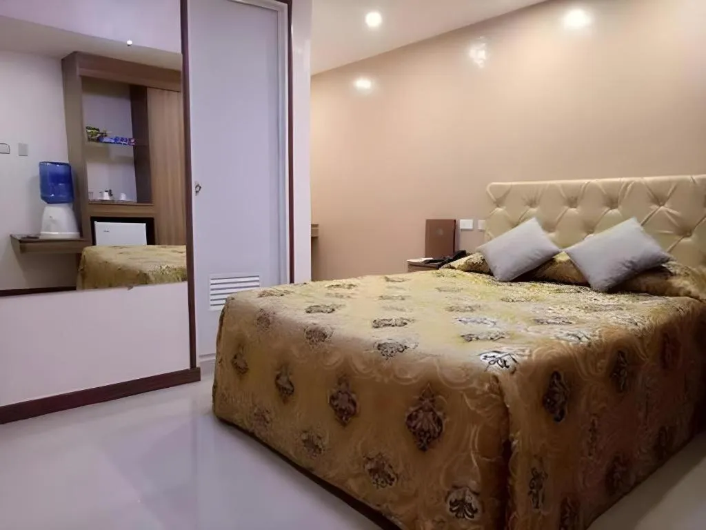 Bed in Score Birds Hotel