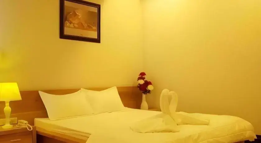 Bed in Seaview Long Hai Hotel Bed in Seaview Long Hai Hotel