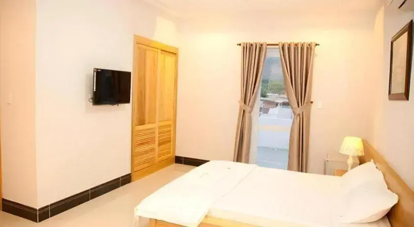 Bed in Seaview Long Hai Hotel Bed in Seaview Long Hai Hotel