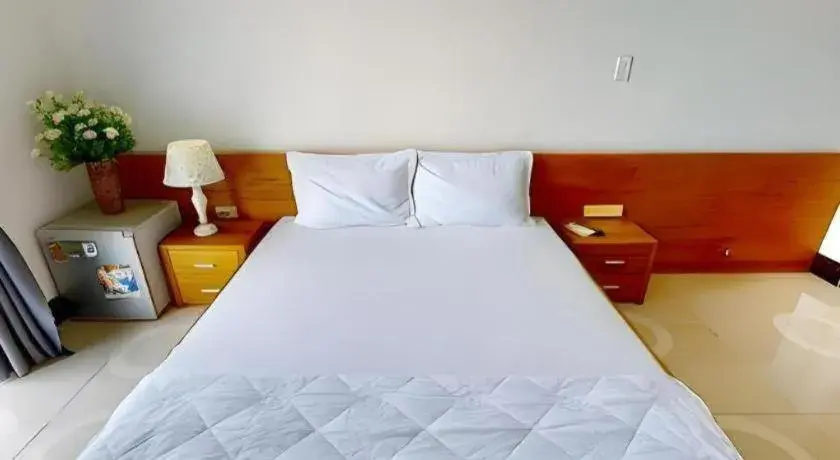 Bed in Seaview Long Hai Hotel Bed in Seaview Long Hai Hotel