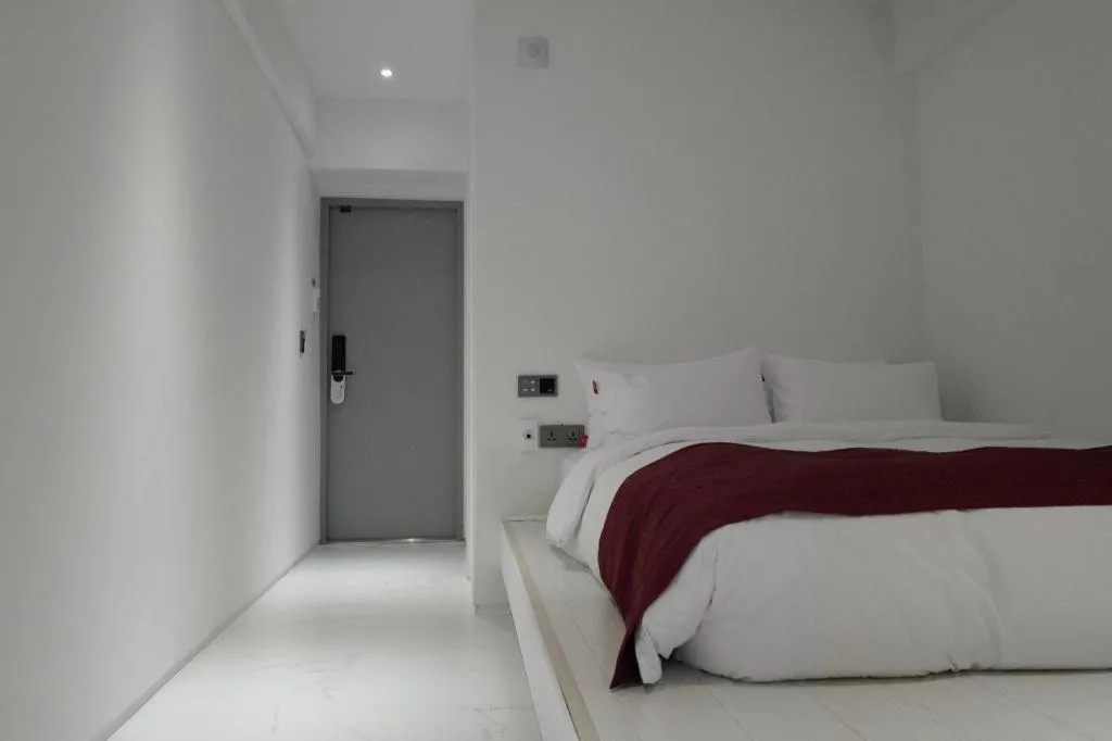 Bed in Bobo Hotel Hongdae