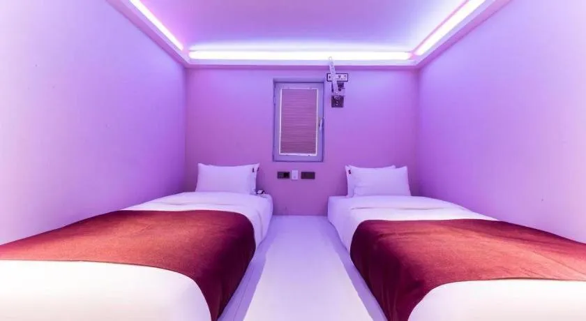 Bed in Bobo Hotel Hongdae