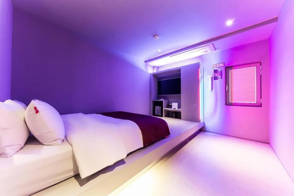 Bed in Bobo Hotel Hongdae