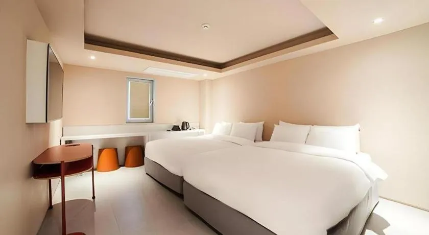 Bed in Bobo Hotel Hongdae