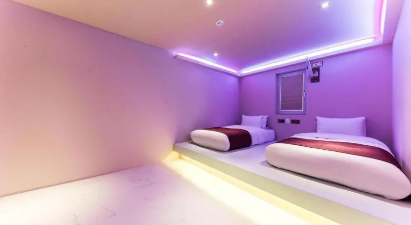 Bed in Bobo Hotel Hongdae