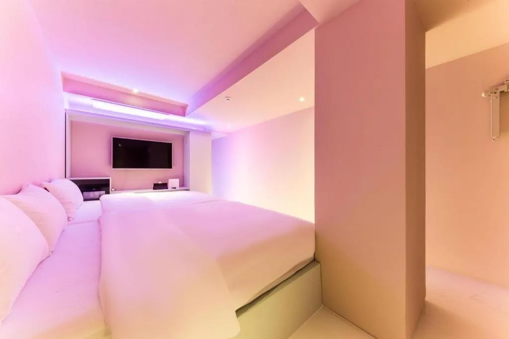 Bed in Bobo Hotel Hongdae