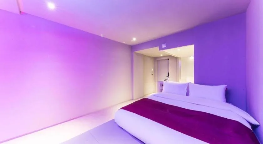 Bed in Bobo Hotel Hongdae