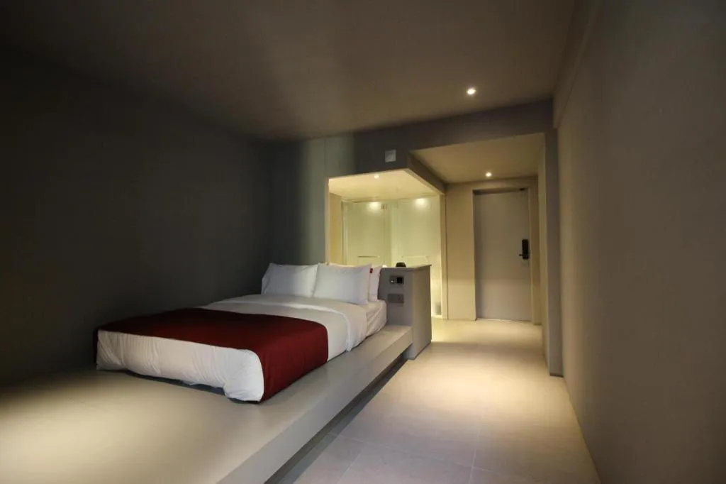 Bed in Bobo Hotel Hongdae