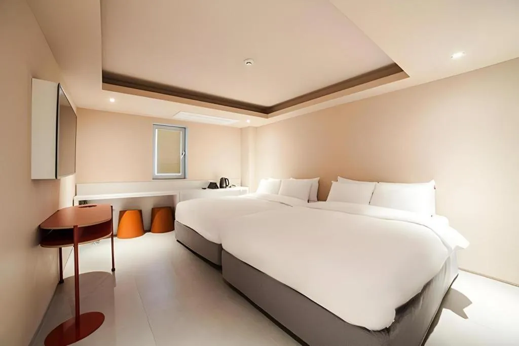 Bed in Bobo Hotel Hongdae