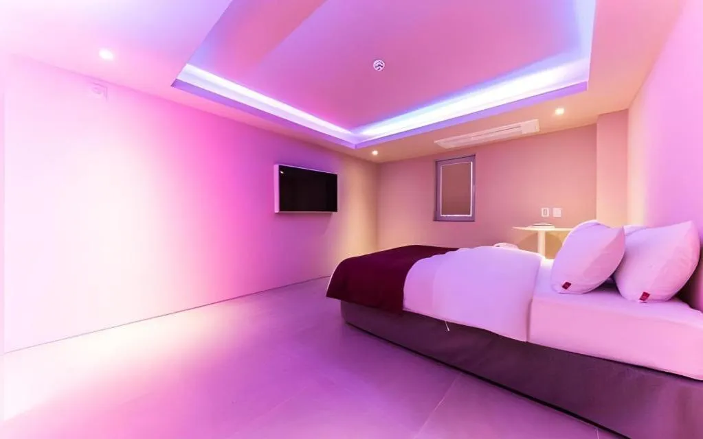 Bed in Bobo Hotel Hongdae