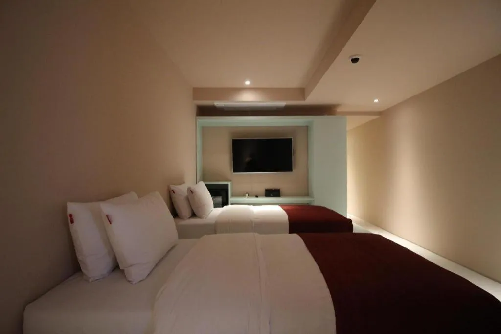 Bed in Bobo Hotel Hongdae