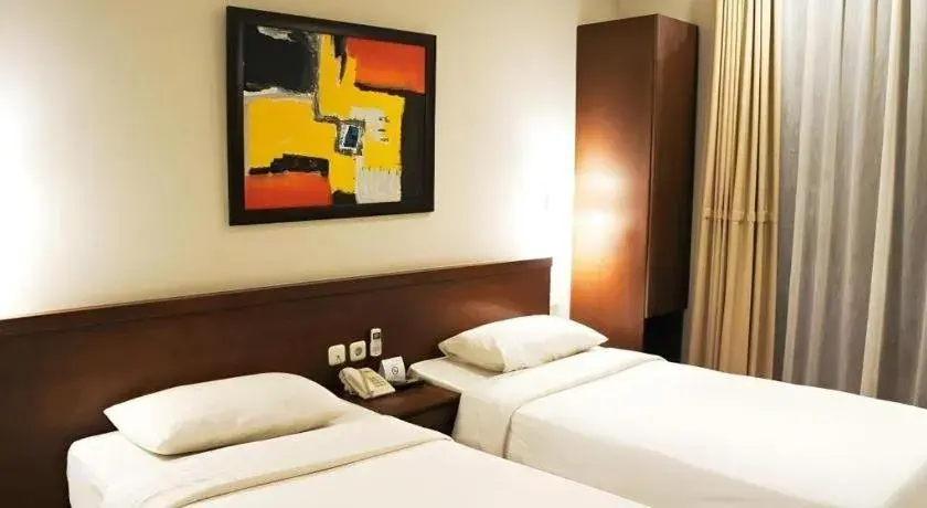 Bed in Sofyan Hotel Soepomo Bed in Sofyan Hotel Soepomo