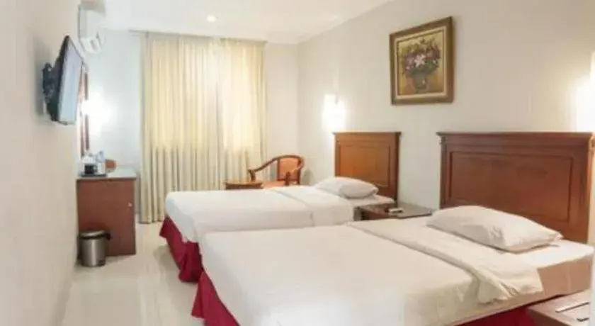 Bed in Sofyan Hotel Soepomo Bed in Sofyan Hotel Soepomo