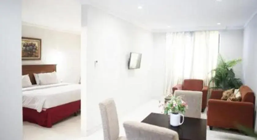 Bed in Sofyan Hotel Soepomo Bed in Sofyan Hotel Soepomo