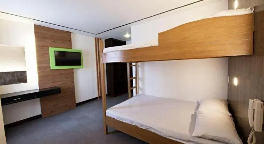 Bed in Hotel Henrico Kisad Bed in Hotel Henrico Kisad