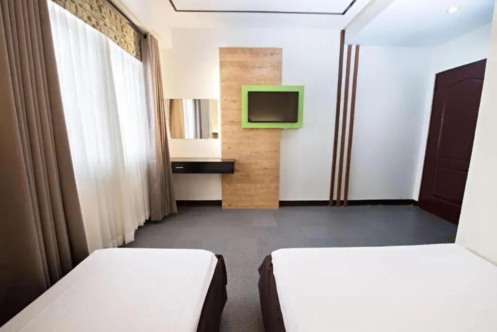 Bed in Hotel Henrico Kisad Bed in Hotel Henrico Kisad