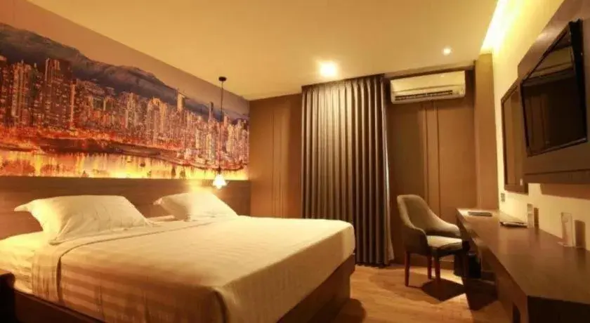 Bed in Plaza Hotel Tegal Bed in Plaza Hotel Tegal