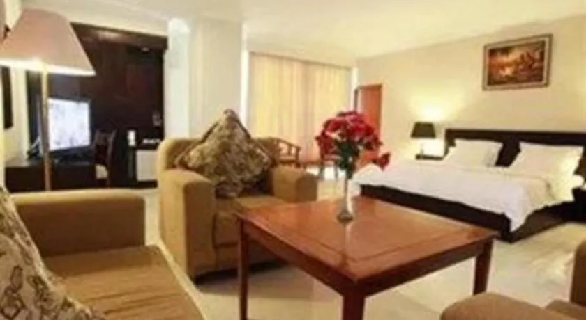 Bed in Plaza Hotel Tegal