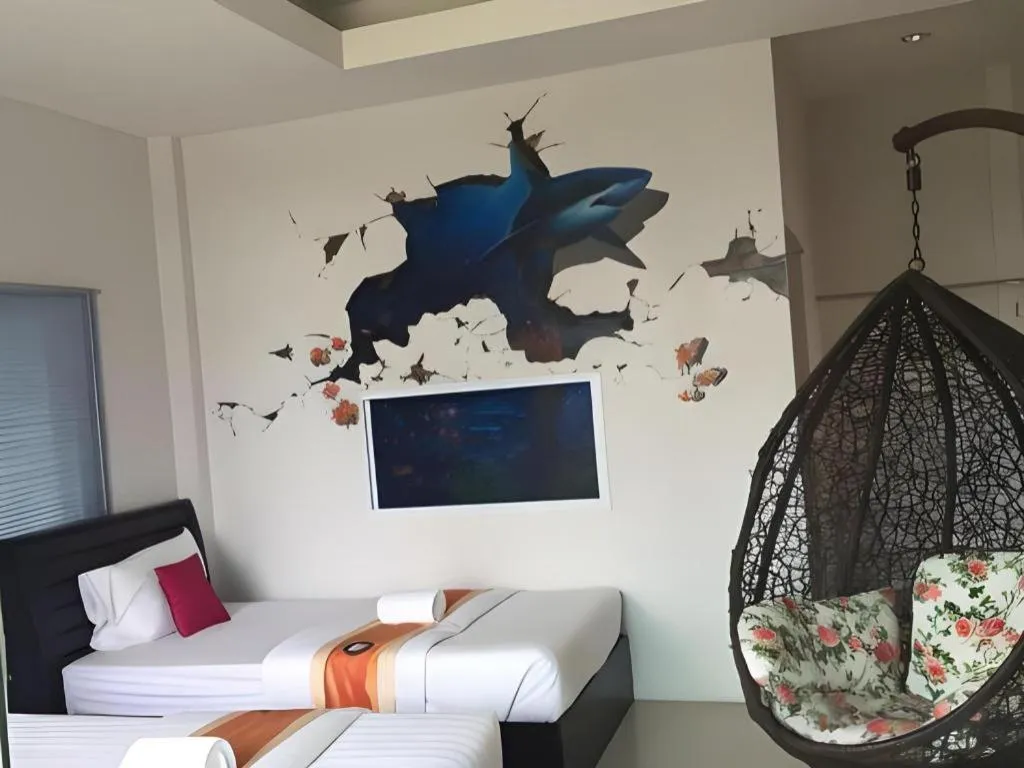 Bed in Sixty-nine Resort