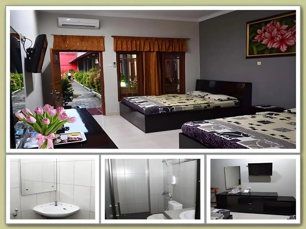 Bed in Grand Mutiara Hotel