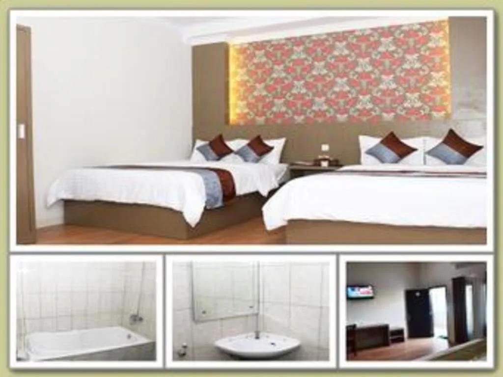 Bed in Grand Mutiara Hotel