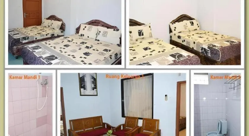 Bed in Grand Mutiara Hotel