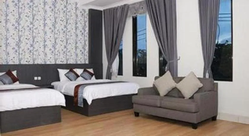 Bed in Grand Mutiara Hotel