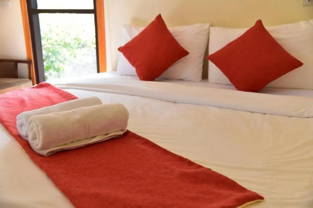 Bed in Dusit Talai Resort