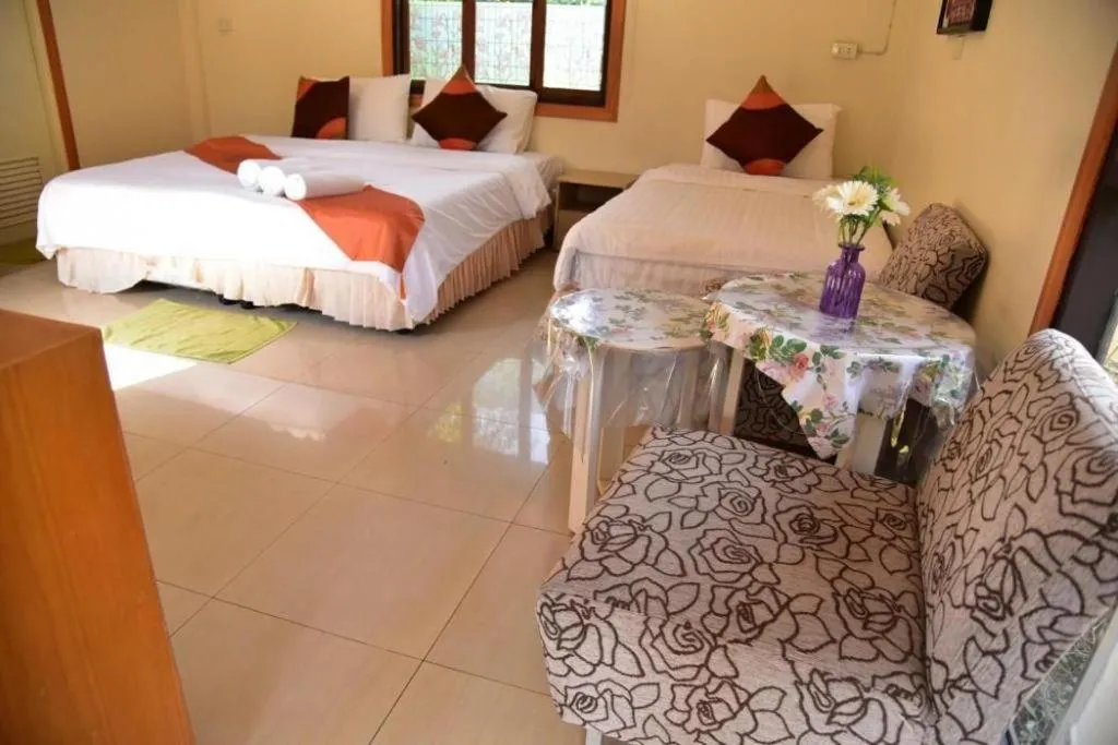 Bed in Dusit Talai Resort