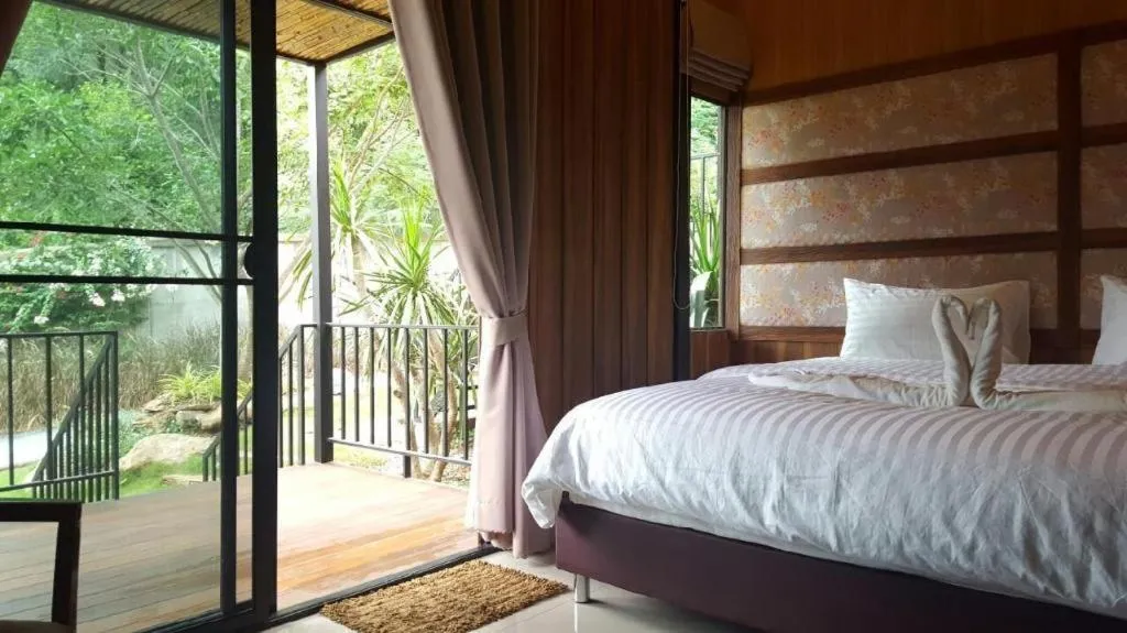 Bed in Dusit Talai Resort