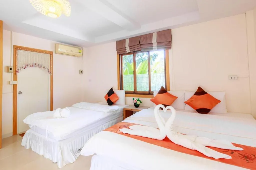 Bed in Dusit Talai Resort